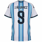 Maillot Argentine J. Álvarez 3 étoiles Domicile Homme 2026 2027 2