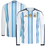 Maillot Argentine Homme Domicile Manches Longues Coupe du Monde 2026 2027 | 3