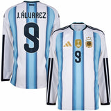 Maillot Argentine Homme Domicile Manches Longues Coupe du Monde 2026 2027 | 6