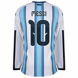 Maillot Argentine Messi 3 étoiles Homme Domicile Manches Longues 2026 2027 3