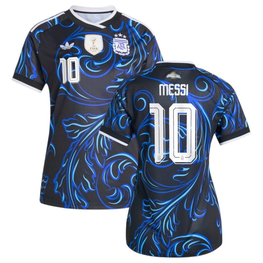 Maillot Argentine Messi 3 étoiles Exterieur Femme 2026 2027