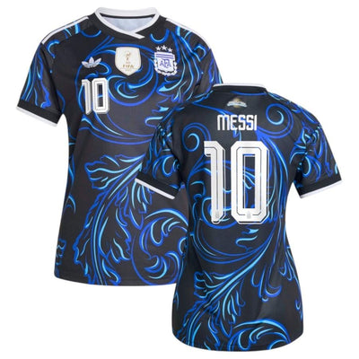 Maillot Argentine Messi 3 étoiles Exterieur Femme 2026 2027