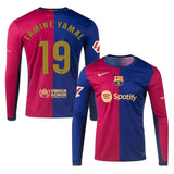 Maillot Barcelone Manches Longues Domicile Homme 2024 2025 | Foot Sport 4