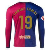 Maillot Barcelone Manches Longues Domicile Homme 2024 2025 | Foot Sport 3