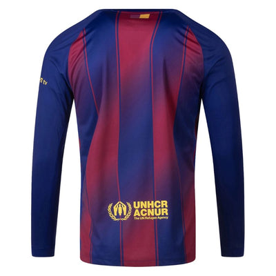 Maillot Barcelone Manches Longues Domicile Homme 2025 2026 | Foot Sport