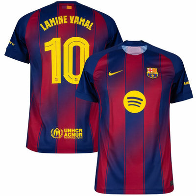 Maillot Barca Lamine Yamal 10 Domicile Homme 2025 2026
