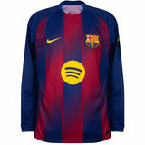 Maillot Lamine Yamal Barca Manches Longues Domicile Homme 2025 2026 3