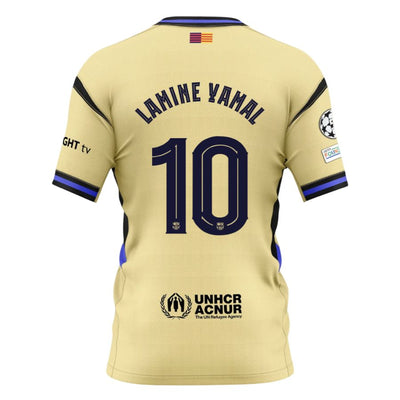 Maillot Lamine Yamal 10 Barca Exterieur Homme 2025 2026