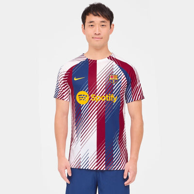 Maillot Training Barcelone 2024 Homme/Enfant Blanc | Foot Sport