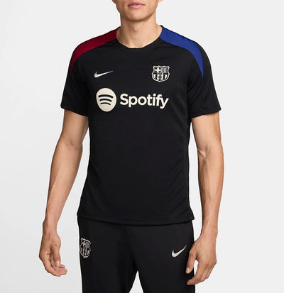 Maillot Training Barcelone Homme/Enfant Noir 2024 2025 | Foot Sport