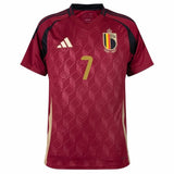 Maillot Belgique De Bruyne Enfant Domicile 2025 2026 2