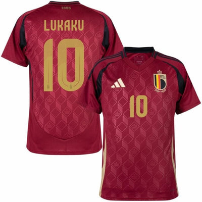 Maillot Belgique Lukaku Domicile 2025 2026 Homme