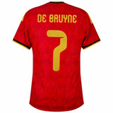Maillot Belgique De Bruyne Domicile 2026 2027 Homme 2