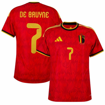Maillot Belgique De Bruyne Domicile 2026 2027 Homme