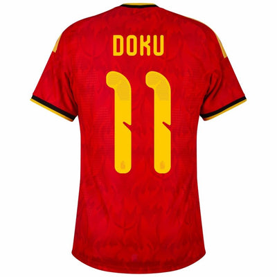 Maillot Belgique Doku Domicile Coupe du Monde 2026 2027 Homme