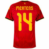 Maillot Belgique Mertens Domicile 2026 2027 Homme 2