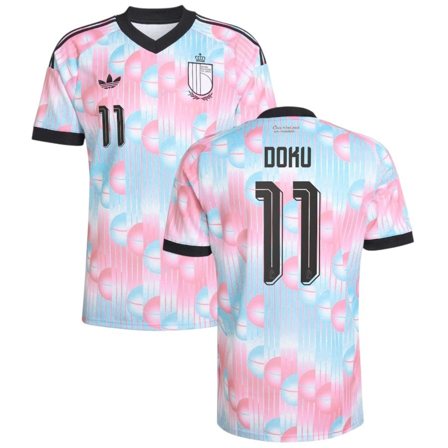 Maillot Belgique Doku Exterieur Coupe du Monde 2026 2027 Homme
