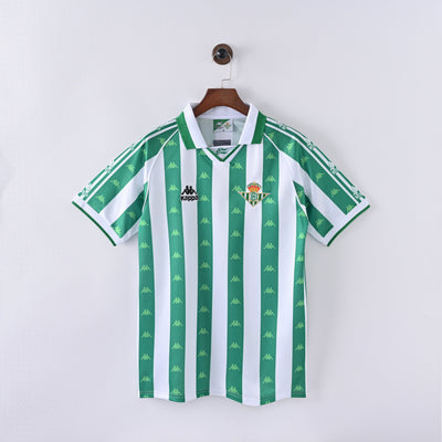 Maillot Betis Seville Retro Vintage 1996-1997 Domicile Homme