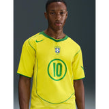 Maillot Bresil 2004 Restock Ronaldinho Homme | Foot Sport 6