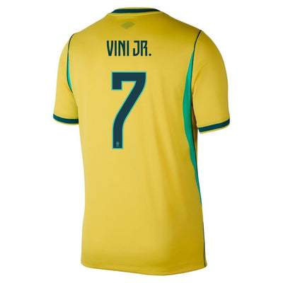 Maillot Bresil Vini Jr. Homme Domicile 2026 2027