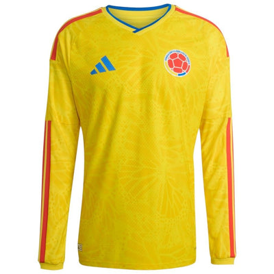 Maillot Colombie Homme Domicile Manches Longues Coupe du Monde 2026 2027