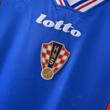 Maillot Croatie Retro Vintage 1998 Exterieur Homme 3