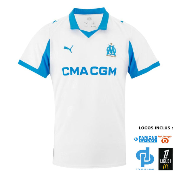 Maillot Marseille Domicile Jul D&P Homme 2025 2026 | Foot Sport