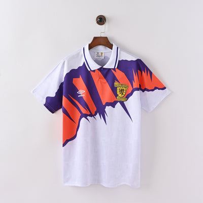 Maillot Ecosse Retro Vintage 1992 Exterieur Homme