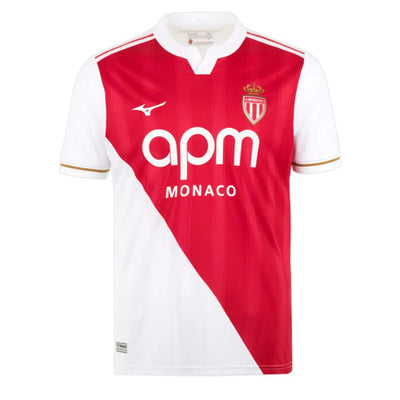 Maillot AS Monaco Enfant Domicile 2025 2026 | Foot Sport