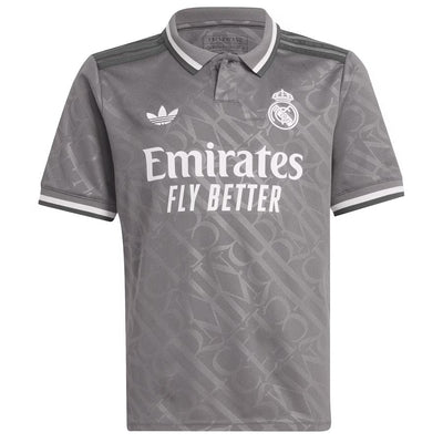 Maillot Kit Enfant Real Madrid Third 2024 2025 Noir | Foot Sport