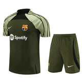 Maillot Training Barcelone Vert Homme/Enfant 2023-2024 | Foot Sport 1