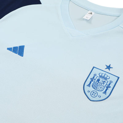 Maillot Training Espagne Bleu Clair Homme/Enfant 2023-2024 | Foot Sport