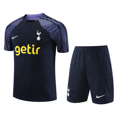 Maillot Training Tottenham Noir Homme/Enfant 2023-2024 | Foot Sport