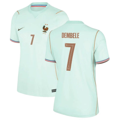Maillot Equipe de France Dembele Exterieur 2026 Femme