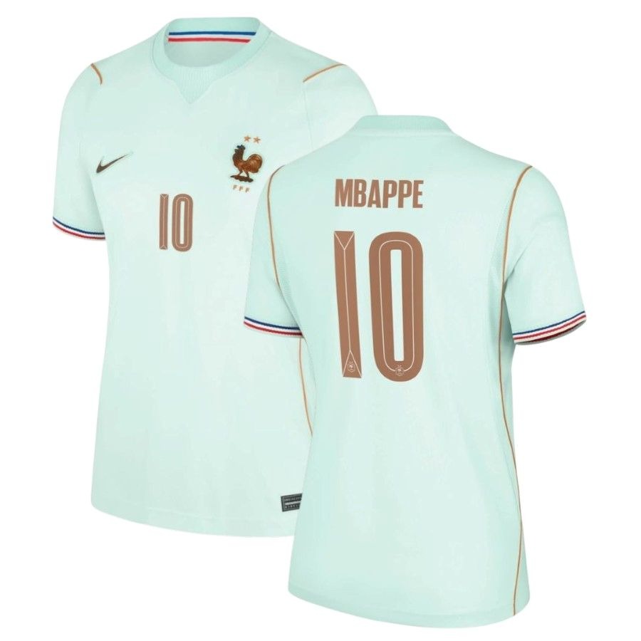 Maillot Equipe de France Mbappe Exterieur 2026 Femme