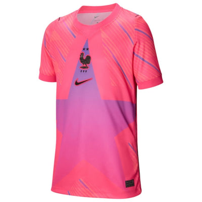Maillot Equipe de France Gardien Coupe du Monde 2026 Homme Rose