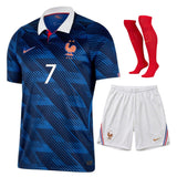 Nouveau Maillot Kit Enfant France Dembele Domicile Coupe du Monde 2026 3