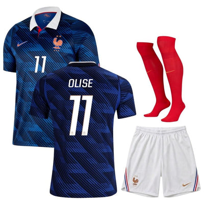 Nouveau Maillot Kit Enfant France Olise Domicile Coupe du Monde 2026