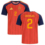 Maillot Espagne Carvajal Homme Domicile 2026 2027 1