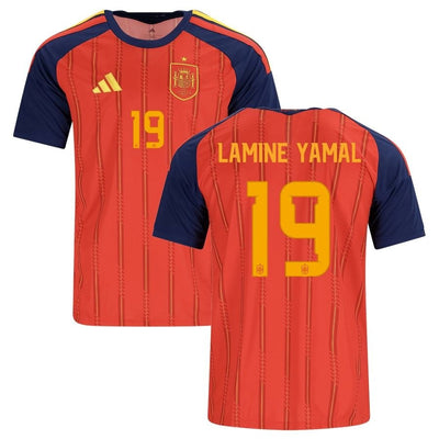 Maillot Espagne Lamine Yamal Homme Domicile Coupe du Monde 2026 2027