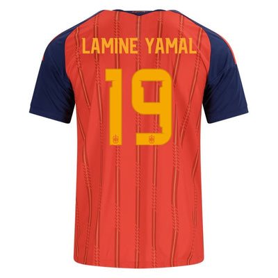 Maillot Espagne Lamine Yamal Homme Domicile Coupe du Monde 2026 2027