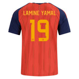 Maillot Espagne Lamine Yamal Homme Domicile Coupe du Monde 2026 2027 2
