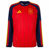 Maillot Espagne Homme Domicile Manches Longues Coupe du Monde 2026 2027 1