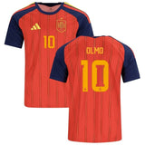 Maillot Espagne Olmo Homme Domicile Coupe du Monde 2026 2027 1