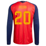 Maillot Espagne Homme Domicile Manches Longues Coupe du Monde 2026 2027 5