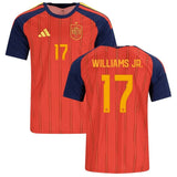 Maillot Espagne Williams Jr Homme Domicile 2026 2027 1