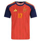 Maillot Espagne Williams Jr Homme Domicile 2026 2027 2