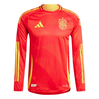 Maillot Espagne Domicile Manches Longues 2024 2025 Homme