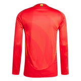 Maillot Espagne Domicile Manches Longues 2024 2025 Homme 2