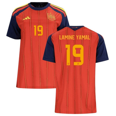 Maillot Espagne Lamine Yamal 19 Femme Domicile 2026 2027